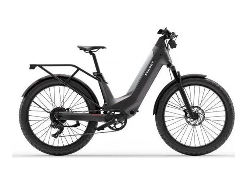 Segway Xafari fat-tyre e-bike, side profile on white background