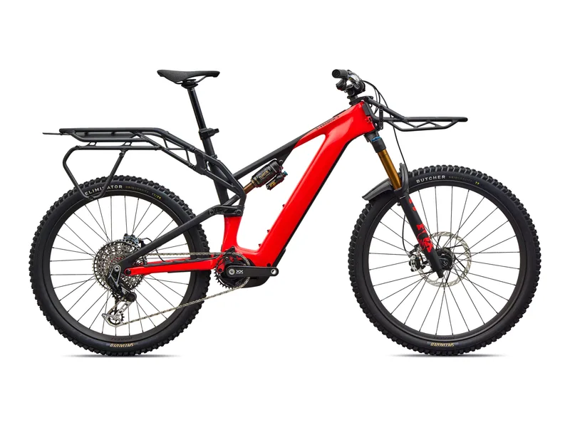 Specialized S-Works Turbo Levo 4 X, side profile on white background