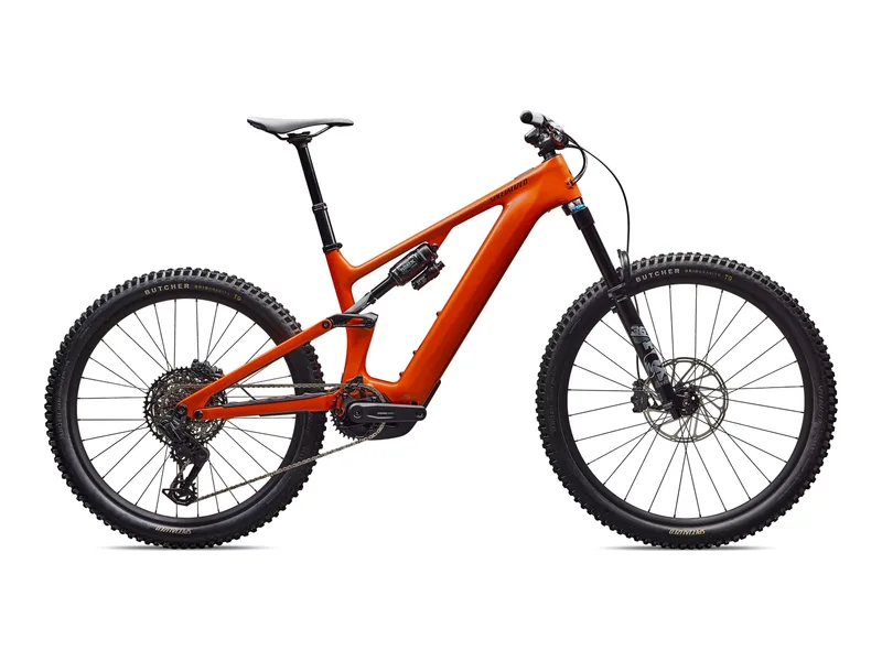 Specialized Turbo Levo 4 Comp, side profile on white background