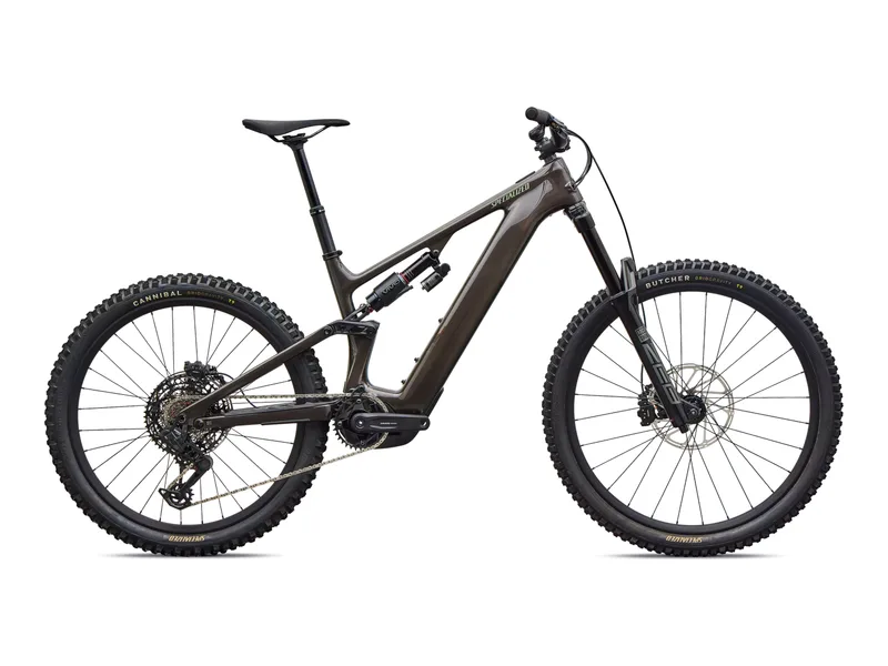 Specialized Turbo Levo 4 EVO Comp, side profile on white background