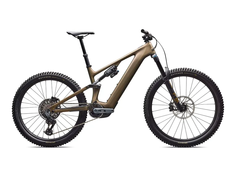 Specialized Turbo Levo 4 Expert, side profile on white background