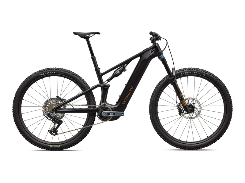 Specialized Turbo Levo R Expert, side profile on white background
