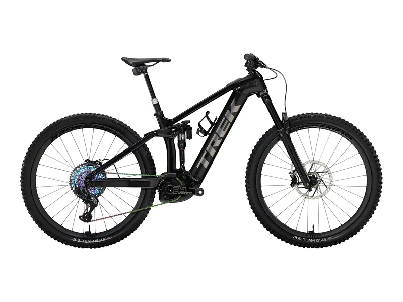 Trek Rail 9.9 XX1 AXS Gen 4 e-bike, side profile on white background
