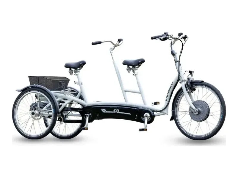 Van Raam Twinny Plus three-wheel tandem, studio product photo