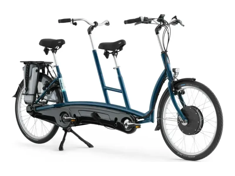 Van Raam Twinny tandem bike, studio product photo