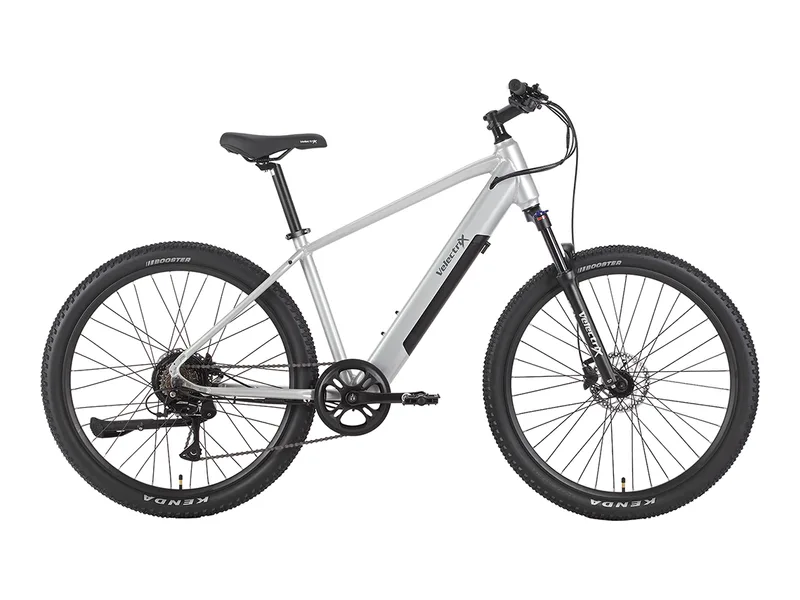 VelectriX Ascent 27.5 trail e-MTB e-bike, side profile on white background