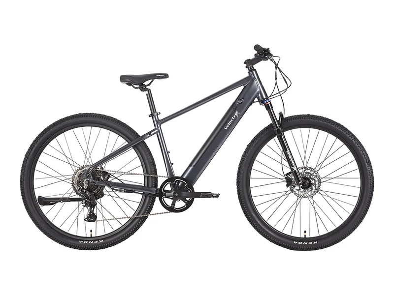 VelectriX Ascent 29 trail e-MTB e-bike, side profile on white background