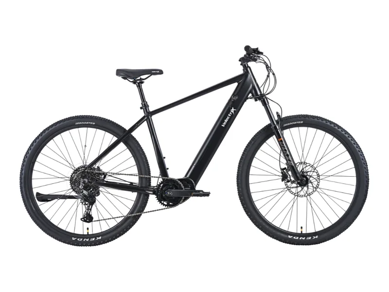 VelectriX Ascent X trail e-MTB e-bike, side profile on white background